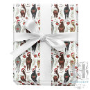 Search for equestrian christmas wrapping paper Equine