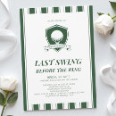 Search for ring bridal shower invitations Cocktails and country clubs