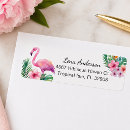 Search for flamingo return address labels Flamingo baby shower