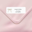 Search for bow return address labels Coquette