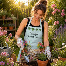 Search for lady top aprons Green