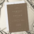 Search for cocoa invitations Minimalist