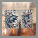 Search for floral window decals Grey