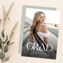 Search for graduation open house postcards Modern minimal simple