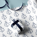 Search for nautical anchor wrapping paper Classic