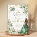 Search for emerald butterfly invitations Floral