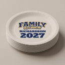 Search for family reunion plates Typography