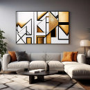 Search for black gold deco art Luxury