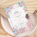 Search for baby blue quinceanera invitations Watercolor