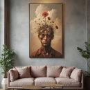 Search for surrealism posters Flowers