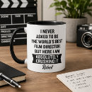 Search for film making mugs Director