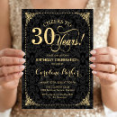 Search for vintage 30th birthday invitations Cheers to 30 years