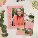 Search for pink orange graduation invitations High school graduation