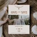 Search for western wedding save the dates Cactus cacti