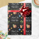 Search for chalkboard wrapping paper Teacher
