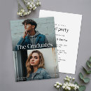 Search for joint graduation invitations Black and white