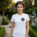 Search for front logo tshirts Black and white