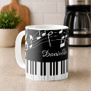 Search for music notes mugs Piano