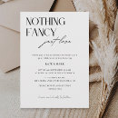 Search for micro wedding invitations Nothing fancy just love