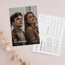 Search for double image postcards Two graduates