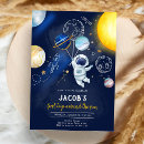 Search for solar system birthday invitations Moon and stars
