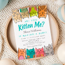 Search for kitty cat invitations Colourful