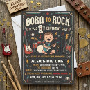 Search for rock and roll birthday invitations Boy 2nd birthday