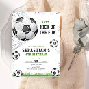 Search for soccer invitations Boys soccer party