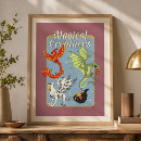 Search for magical creatures posters Harry potter