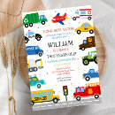 Search for toddler birthday invitations Boy