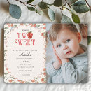 Search for berry sweet birthday invitations Blush pink