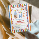 Search for fun to be one invitations One happy boy