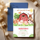 Search for pig birthday invitations Cow pig sheep