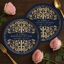Search for royal blue gold wedding decor Elegant