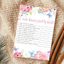 Search for floral games Baby shower