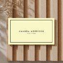 Search for black and yellow business cards Simple