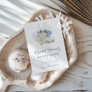 Search for coastal bridal shower invitations Beach