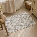 Search for french bath mats Toile de jouy