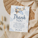 Search for airplane thank you cards Time flies