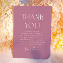 Search for purple bridal thank you cards Floral