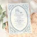 Search for vintage bridal shower invitations Time for tea