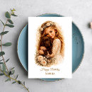 Search for chocolate labrador cards Girl