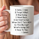 Search for turning 40 mugs Humour