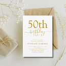Search for milestone 50th birthday invitations Simple