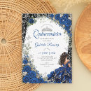 Search for royal blue black birthday invitations Girly