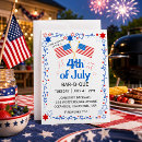 Search for bald invitations Red white blue
