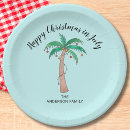 Search for christmas in july paper plates Watercolor