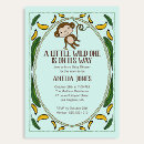 Search for monkey baby shower invitations Safari