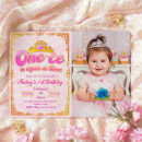 Search for magical 1st birthday invitations Pastel pink