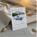 Search for lake bridal shower invitations Mountains